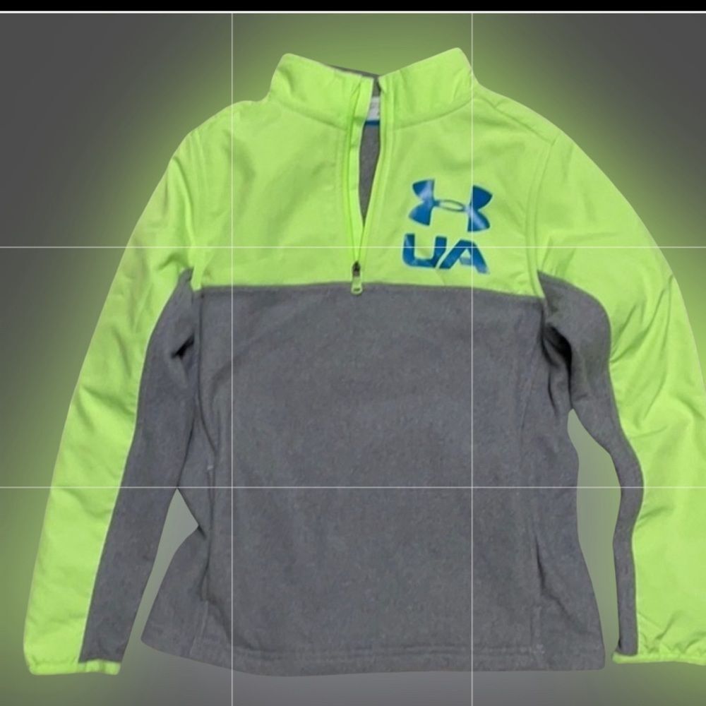 UNDER ARMOUR 1/4 zip FLEECE PULLOVER NWOT - Picture 2 of 4